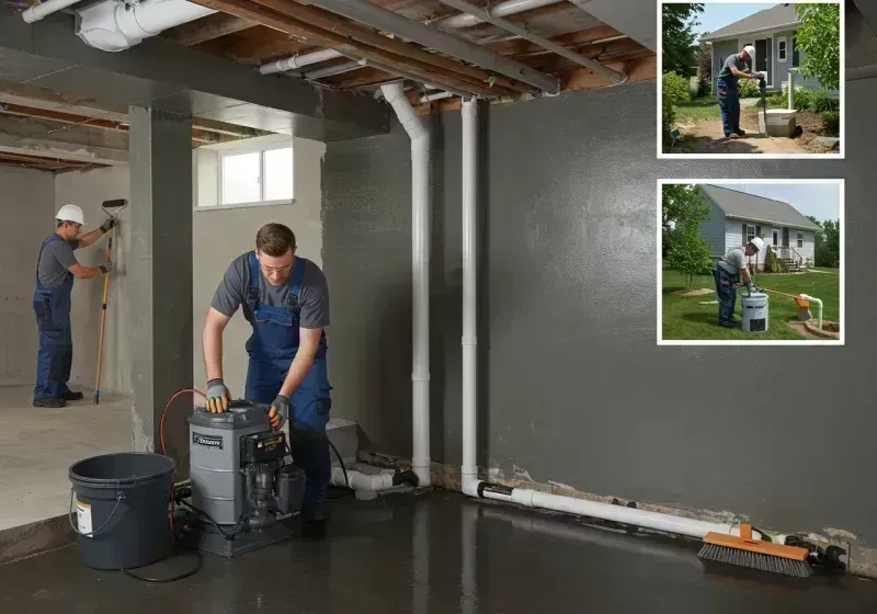 Basement Waterproofing and Flood Prevention process in Georgetown, KY